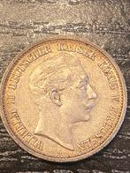 Zilveren Duitse 2 Mark 1912, Verzenden, Duitsland, Losse munt, Zilver