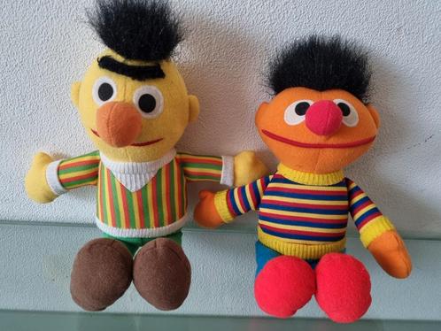 Org,Sesamstraat, BERT&ERNIE, 30cm, Label 1995, Igst!...a, Kinderen en Baby's, Speelgoed | Knuffels en Pluche, Zo goed als nieuw