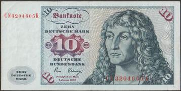 Duitsland 10 mark 1980 VF+ p.31d (#64) beschikbaar voor biedingen