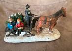 Kerst Ornament: Paard en Slee, Ophalen, Gebruikt
