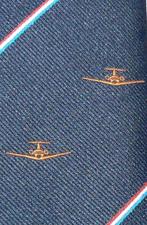 Fokker stropdas met oranje vliegtuigen, Verzamelen, Merken en Reclamevoorwerpen, Nieuw, Ophalen of Verzenden