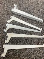 13x Plankendragers 25cm - Gebruikte Staat, Doe-het-zelf en Verbouw, Hout en Planken, Ophalen of Verzenden
