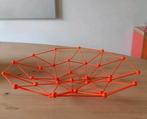 DesignLab-Design of Scandinavia neon oranje schaal d45 xh8, Overige materialen, Gebruikt, Schaal, Rond