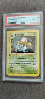 PSA 8 1999 Pokemon German Bisaknosp 1st Edition, Ophalen of Verzenden, Zo goed als nieuw, Losse kaart