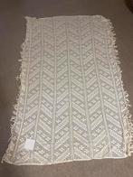 Gehaakte sprei 200x130 cm, 100 tot 150 cm, Wit, Ophalen of Verzenden, Zo goed als nieuw