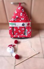 Leuk kattenmandje - 30 x 30 x 35 cm - met speelhengel, Dieren en Toebehoren, Kattenspeelgoed, Ophalen of Verzenden, Nieuw, Speelhengel