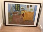 83 x 63 cm Giclée met certificaat Van Gogh's slaapkamer, Antiek en Kunst, Ophalen