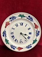 Boerenbont wand klok, Wandklok, Div, Ophalen of Verzenden, Zo goed als nieuw