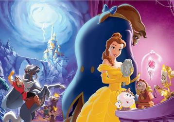Belle en het Beest behang | Beauty and the Beast IN VOORRAAD beschikbaar voor biedingen