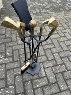 Openhaard set golfclubs, Ophalen, Set