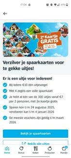AH uitjeszegels, Tickets en Kaartjes, Eén persoon, Kortingskaart