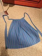 Dirndl schort trachten zgan blauw 42/44/46, Blauw, Maat 42/44 (L), Ophalen of Verzenden, Zo goed als nieuw