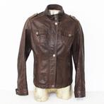 Mooie Soepele Leren Yessica Jas (Maat 38)* € 50,-, Maat 38/40 (M), Bruin, Yessica, Ophalen of Verzenden
