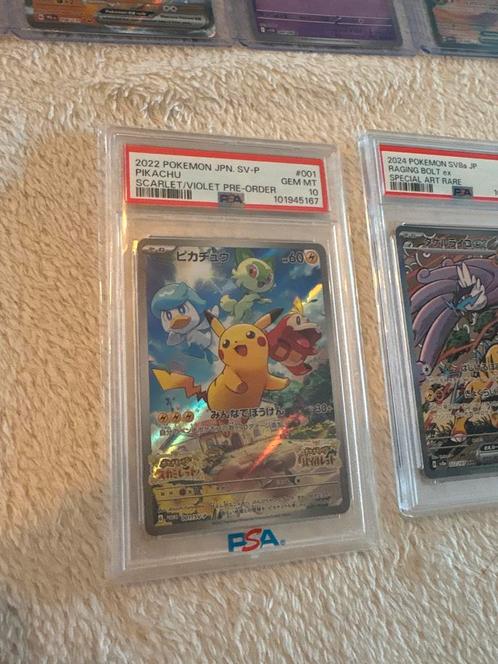 Pokémon Kaarten - PSA 10 Slabs & Meer!, Hobby en Vrije tijd, Verzamelkaartspellen | Pokémon, Zo goed als nieuw, Losse kaart, Foil