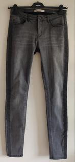 Yaya grijs jeans denim spijker broek medium waist skinny 38, Yaya, Grijs, W30 - W32 (confectie 38/40), Ophalen of Verzenden