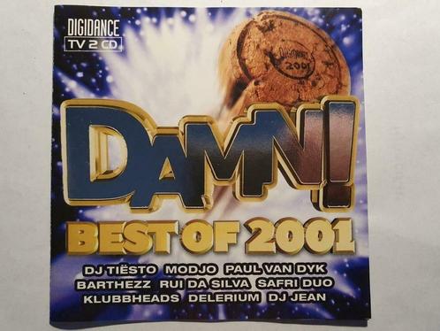 2CD DAMN! Best Of 2001 (2001, o.a. Klubbheads, DJ Tiesto), Cd's en Dvd's, Cd's | Verzamelalbums, Gebruikt, Dance, Ophalen of Verzenden