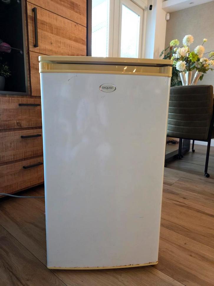 Koelkast – Exquisit – werkt perfect! Ideaal als tweede koelk, Witgoed en Apparatuur, Vriezers en Diepvrieskisten, Gebruikt, Minder dan 60 cm