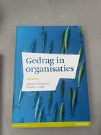 Gedrag in organisaties - Robbins & Judge, Ophalen of Verzenden, Zo goed als nieuw, HBO