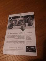 Fordson dexta reclame folder blauw rolde, Ophalen of Verzenden, Gelezen, Folder