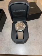 Emporio Armani horloge heren, Sieraden, Tassen en Uiterlijk, Horloges | Heren, Staal, Gebruikt, Polshorloge, Ophalen