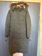 Mooie warme lange jas van Giga maat 38/M, Kleding | Dames, Giga, Ophalen of Verzenden, Zo goed als nieuw, Groen