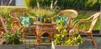 terras stoel - rotan stoel Roos - set prijs - serre -veranda, Huis en Inrichting, Stoelen, Overige kleuren, Nieuw, Riet of Rotan