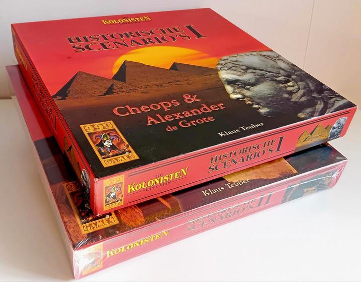 Catan - historische Scenario's 1 & 2, Hobby en Vrije tijd, Gezelschapsspellen | Bordspellen, Nieuw, Drie of vier spelers, Vijf spelers of meer