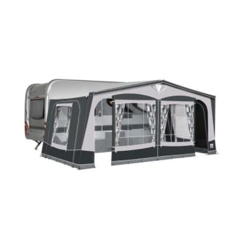 Doréma Garda 240 antraciet maat 10 (875-900 cm) met korting, Caravans en Kamperen, Voortenten en Luifels, Nieuw, Ophalen of Verzenden