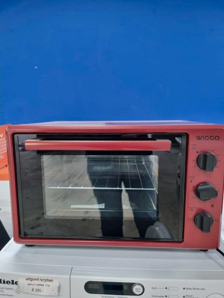 Wiggo Oventje Vrijstaand Nieuw, Witgoed en Apparatuur, Ovens, Nieuw, Vrijstaand, Oven, Minder dan 45 cm, Minder dan 45 cm, Ophalen
