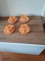 4 kop en schotels, Huis en Inrichting, Ophalen, Zo goed als nieuw, Glas of Kopje