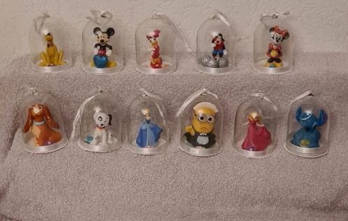 leuke setje kerstballen met o,a minnie,mickey,prinsessen,, Diversen, Kerst, Zo goed als nieuw, Ophalen of Verzenden