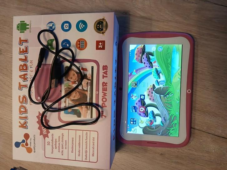 Kinder Tablet 7 inch - Leuk en Leerzaam!, Computers en Software, Android Tablets, Zo goed als nieuw, Wi-Fi, 7 inch of minder, 16 GB