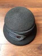 Donkergrijze hoed, Kleding | Dames, Hoeden en Petten, Ophalen of Verzenden, Zo goed als nieuw, 56 of 57 cm (M, 7 of 7⅛ inch), Hoed