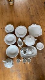 Groot porseleinen servies set wit antiek retro Seltmann, Antiek en Kunst, Antiek | Servies compleet, Ophalen