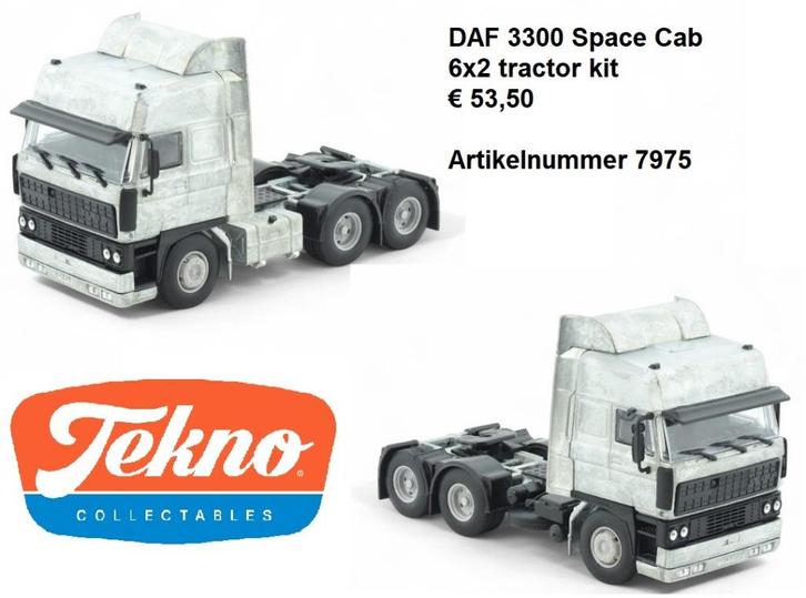 tekno daf kits, Hobby en Vrije tijd, Modelauto's | 1:50, Nieuw, Bus of Vrachtwagen, Tekno, Ophalen of Verzenden