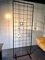 zwart stalen rek, room-devider, Ophalen, Zo goed als nieuw