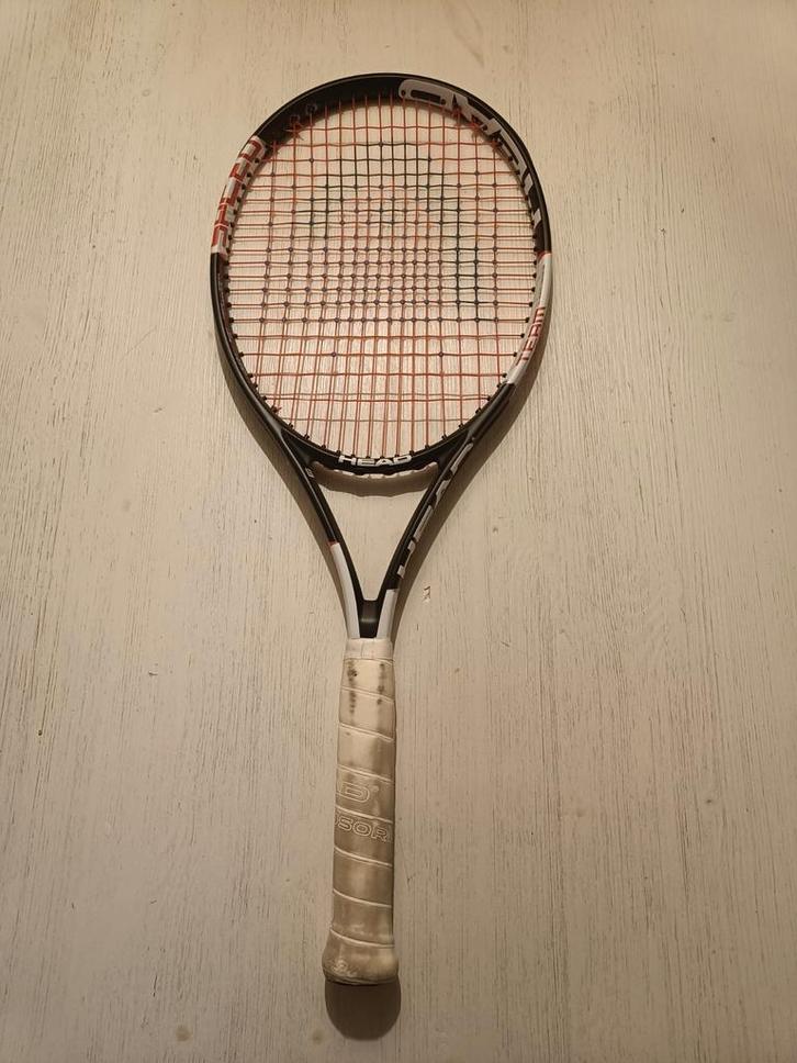 Head Team Speed Tennisracket - Graphite, Sport en Fitness, Tennis, Zo goed als nieuw, Racket, Head, L3, Ophalen