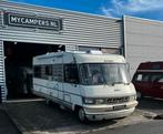 Hymer  B 654 frans bed, Bedrijf, Hymer, 6 tot 7 meter, Reservewiel
