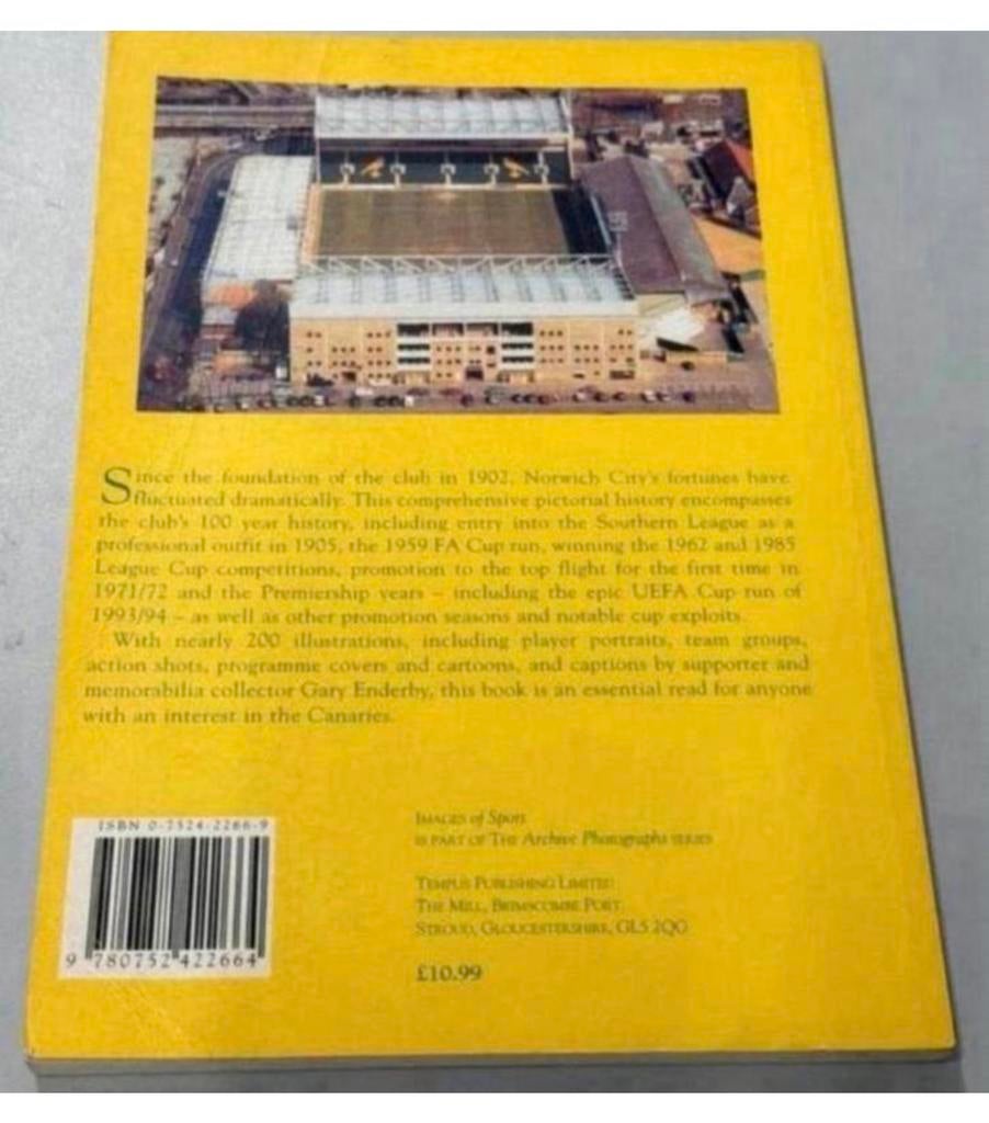 Norwich City FC (Images of Sport) Gary Enderby - Oud boek, Buitenlandse clubs, Ophalen of Verzenden, Zo goed als nieuw, H