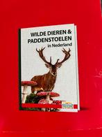 Boek postcodeloterij ‘wilde dieren & paddenstoelen, Boeken, Dieren en Huisdieren, Ophalen of Verzenden, Nieuw