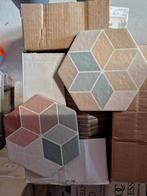 Hexagon multicolor, Nieuw, Minder dan 5 m², Wandtegels, Keramiek
