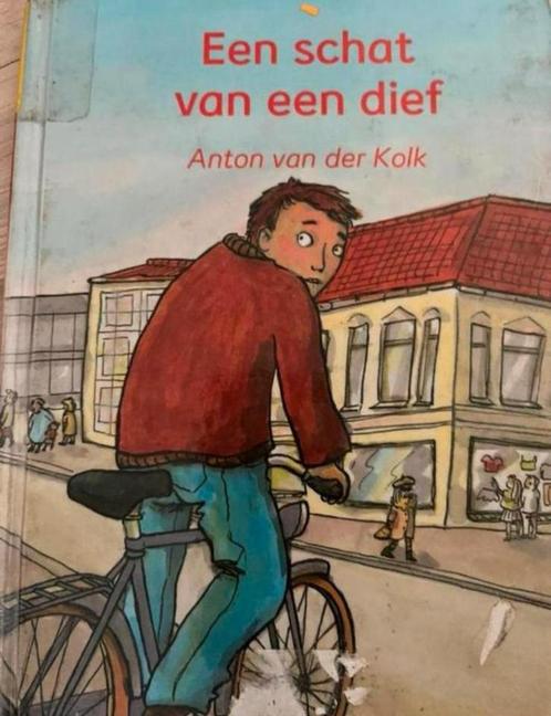 EEN SCHAT VAN EEN DIEF ANTON VAN DER KOLK, Boeken, Kinderboeken | Jeugd | 10 tot 12 jaar, Gelezen, Ophalen of Verzenden