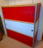 Kewlox kast  rood wit, Ophalen, Zo goed als nieuw