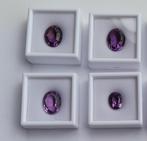 8 x Gefacetteerde Paarse Amethyst / Amethist -Totaal 94,8 ct, Sieraden, Tassen en Uiterlijk, Edelstenen, Nieuw, Verzenden