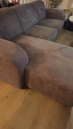 Taupe comfortabele hoekbank, Huis en Inrichting, Banken | Bankstellen, Ophalen, 250 tot 300 cm, Gebruikt, Hoekbank
