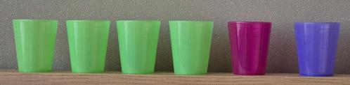Tupperware mini bekertjes hoogte 5,5cm Ø 4,5cm NIEUW, Huis en Inrichting, Keuken | Tupperware, Nieuw, Beker of Kan, Blauw, Groen