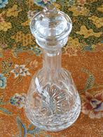 Mooie zware antieke Engelse brandykaraf van kristal 31 cm., Ophalen of Verzenden