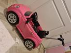 Fiat 500 loopauto met duwstang roze, Kinderen en Baby's, Speelgoed | Buiten | Voertuigen en Loopfietsen, Duwvoertuig, Gebruikt