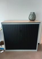 ZGAN Roldeurkast Antraciet Beuken en meer kantoor, Ophalen, Strak, 100 tot 150 cm, 100 tot 150 cm