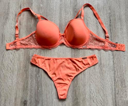 Sapph setje., Kleding | Dames, Ondergoed en Lingerie, Setje, Oranje, Ophalen of Verzenden